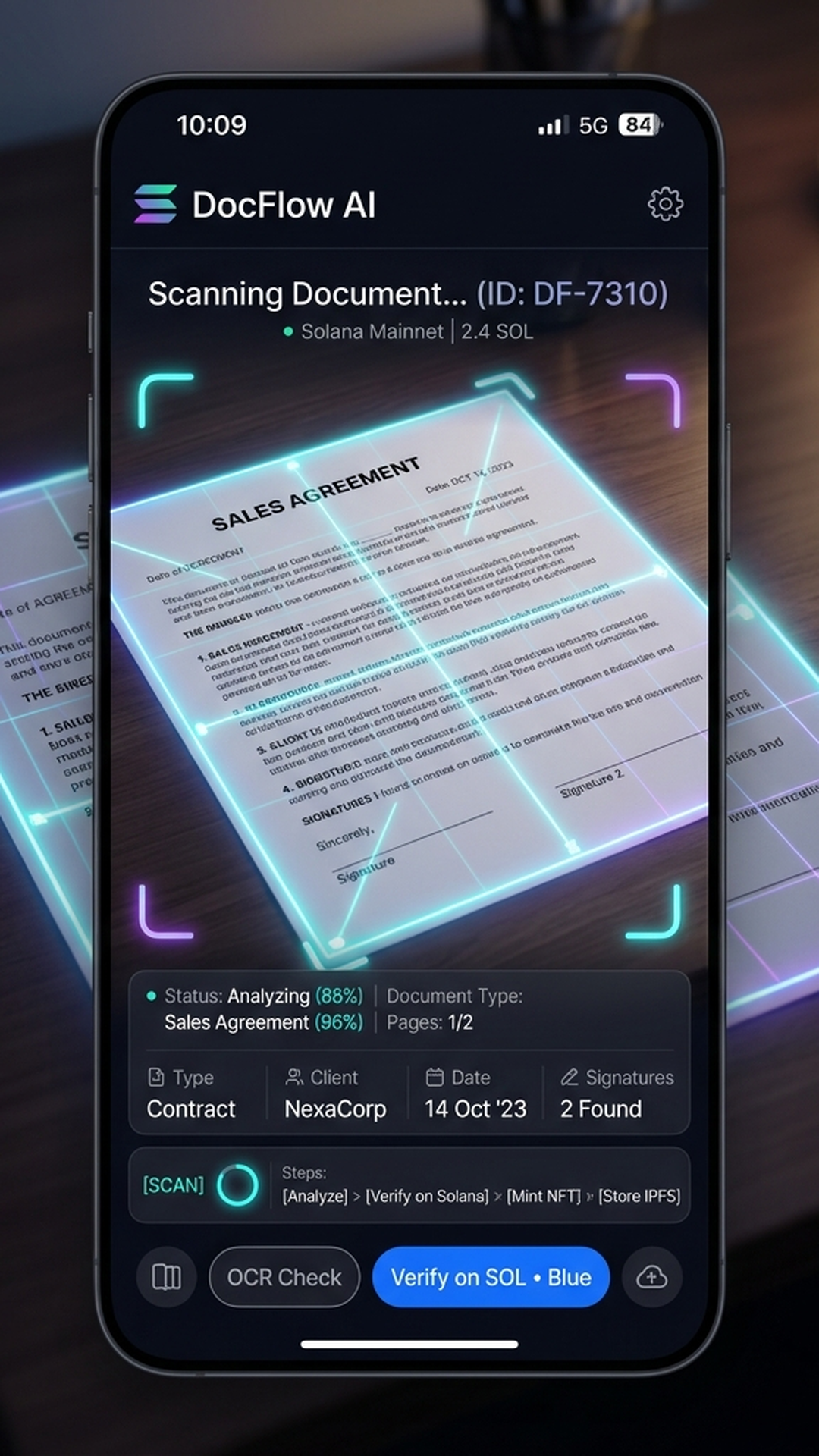 AR Document Scanning